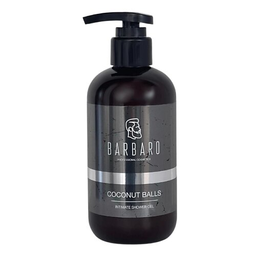 BARBARO Мужской интимный гель мыло, COCONAT BALLS натуральный 250.0