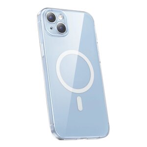 Baseus Чехол для iPhone 14 6,1-дюймовый магнитный телефон Crystal Series Чехол с высоким коэффициентом пропускания света