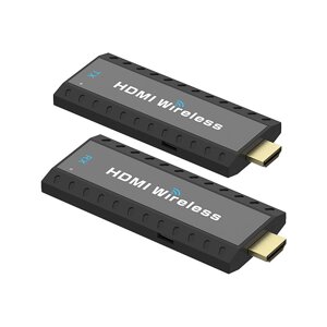 Беспроводной HDMI-удлинитель на 50 м 1080P Передатчик Приемник Разветвитель-удлинитель 1x2 Dual Дисплей Адаптер для PS4