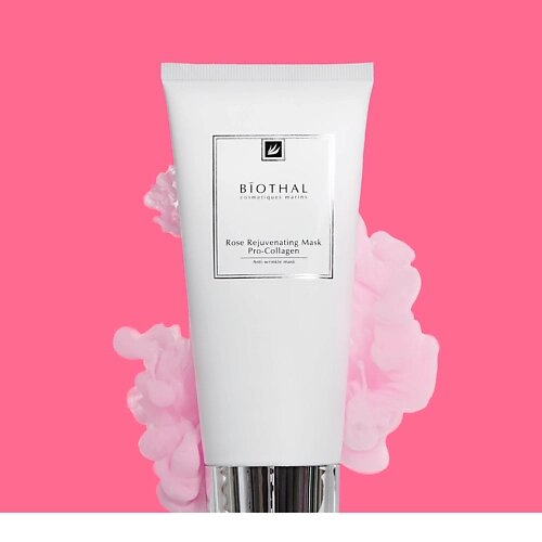 BIOTHAL Омолаживающая питательная маска для лица роза Rose Rejuvenating Mask 100