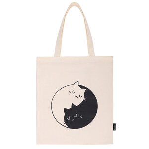 Brauberg сумка-шоппер premium, yin yang