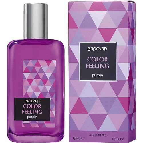 Brocard чувство цвета. фиолетовый COLOR feeling. purple 100