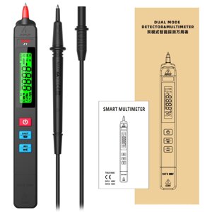 BSIDE Z1 Mini Digital Мультиметр Smart Pen-Type LCD 2000 отсчетов Вольтметр Тестер сопротивления Фонарик для электронног