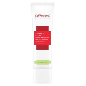 CELL FUSION C Крем солнцезащитный 100 SPF50+ PA для проблемной кожи Advanced Clear Sunscreen
