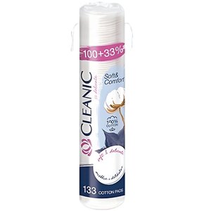 CLEANIC Soft&Comfort Гигиенические ватные диски 133.0