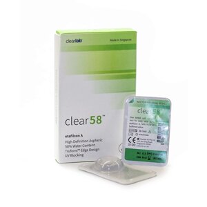 CLEARLAB Контактные линзы Clear 58