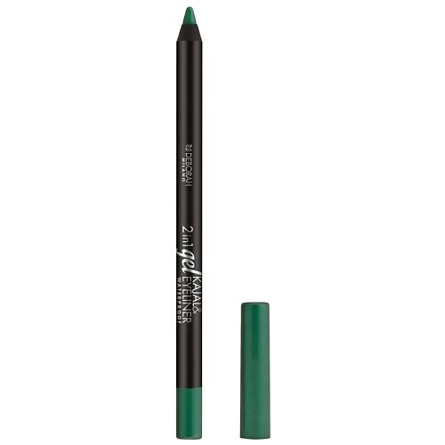 Deborah milano карандаш для век гелевый 2 IN 1 GEL KAJAL & eyeliner pencil