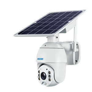 ESCAM QF480 1080P Облачное хранилище PT 4G PIR Тревога IP камера С панелью Солнечная Полноцветное ночное видение 4G каме