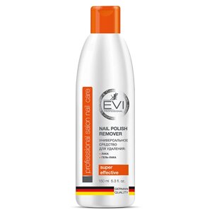 EVI PROFESSIONAL Средство для снятия лака и гель-лака Professional Salon Nail Care Nail Polish Remover