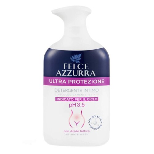 FELCE AZZURRA Гель для интимной гигиены "Ультра Защита" с Молочной кислотой Ultra Protezione Detergente Intimo
