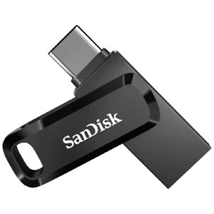 Флеш-накопитель SanDisk Ultra Dual Drive Go USB Type-C 128Gb Black
