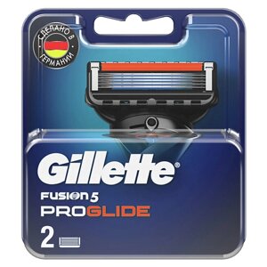 GILLETTE Сменные кассеты для бритья Fusion ProGlide