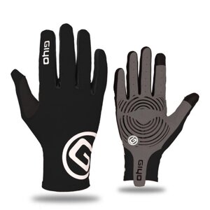 Giyo Ветрозащитные перчатки для велосипеда с полными пальцами с сенсорным экраном и антискользящей тканью для горного и