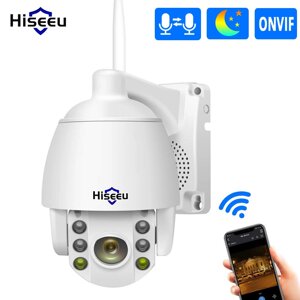 Hiseeu 1080P Wireless PTZ IP камера WIFI 5X Digital Zoom На открытом воздухе Безопасность камера для Hiseeu Wireless NVR