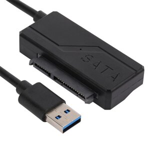 Кабель-адаптер MnnWuu USB3.0 к SATA, кабель для жесткого диска для 3,5/2,5-дюймового внешнего жесткого диска, SSD, кабел
