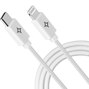 Кабель Stellarway USB-C/Lightning 2,4А 2м, белый