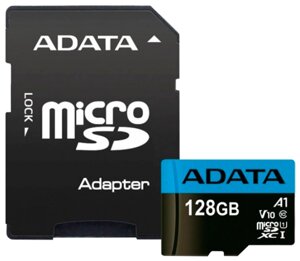Карта памяти ADATA Premier Pro MicroSD XC 128 ГБ class 10