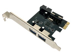 Контроллер espada PCI-E USB 3.0 2+2 порта pcieusb2-2