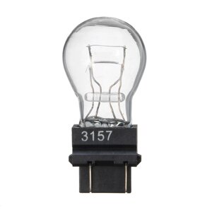 Лампа для заднего тормоза, резервного хода и поворотного сигнала T25 3157 P27 / 7W галогенная лампа теплого белого цвета