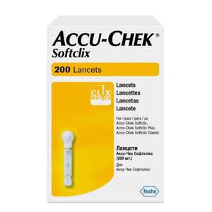 Ланцеты Softclix Accu-chek/Акку-Чек 200шт