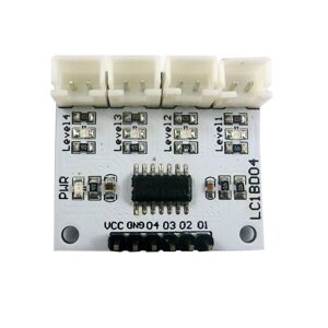 LC1BD04 DC5V 4 Цифровая плата индикатора уровня воды Водонапорная башня Уровень жидкости Датчик Модуль контроллера Подде