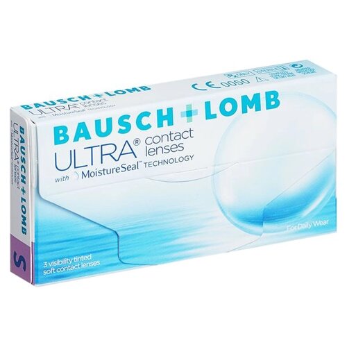 Линзы контактные Bausch+Lomb ULTRA (8.5/7,5) 3шт