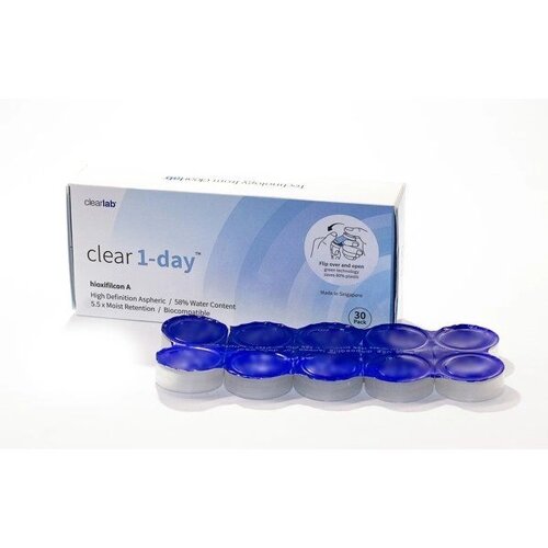 Линзы контактные ClearLab Clear 1-day (8.7/1,50) 30шт