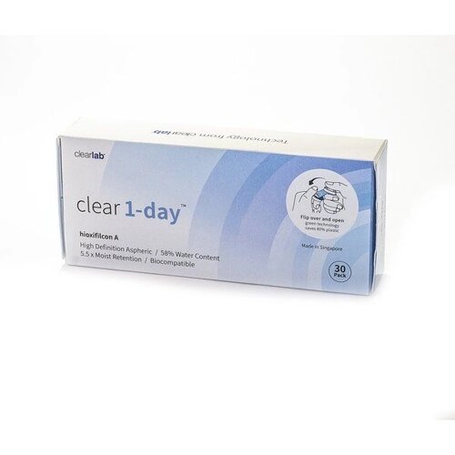 Линзы контактные ClearLab Clear 1-day (8.7/5,75) 30шт