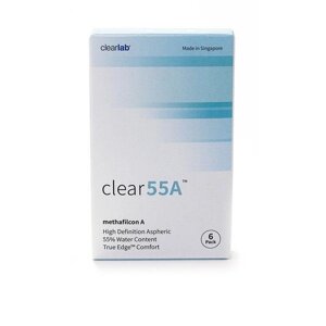 Линзы контактные ClearLab Clear 55A (8.7/11,00) 6шт