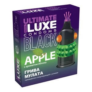 LUXE condoms презервативы luxe BLACK ultimate грива мулата 1
