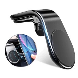 Магнитный держатель для телефона Авто 360 Metal Air Vent Магнитный держатель для iPhone 14 13 для Samsung S22 для Xiaomi