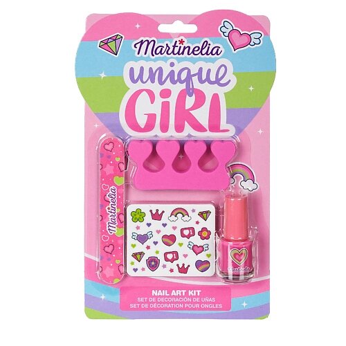 MARTINELIA Набор детской косметики с лаком для ногтей мини "Super girl"