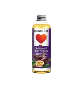 Маскулан масло массажное masculan расслабляющее с ароматом тропических фруктов фл. 200мл