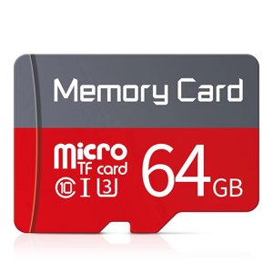 Microdrive 64GB Карта памяти TF Класс 10 Высокоскоростная карта Micro SD Flash Карта Смарт-карта для телефона камера Рег