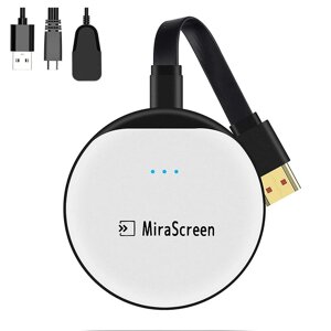 MiraScreen G23 2.4G/5G WiFi Дисплей Адаптер для беспроводного дублирования экрана Поддержка 4K UHD TV Палка с Miracast D