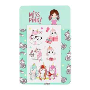 MISS PINKY Татуировки переводные 9,5x5,7