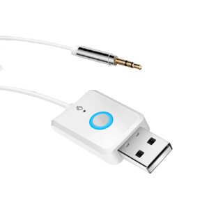 MnnWuu USB на 3.5 Audio Wireless Bluetooth Приемник Преобразование AUX BT5.0 для путешествий домой