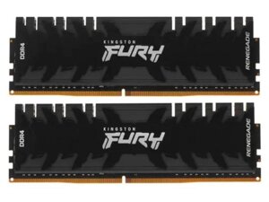 Модуль памяти kingston fury renegade DDR4 4266mhz CL19 DIMM 16 KIT (2x8gb) KF442C19RBK2/16