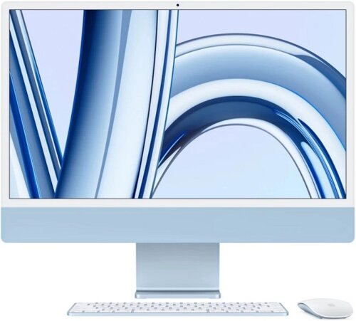 Моноблок Apple iMac 24 2023 M3 8Gb/256Gb (8CPU/10GPU) blue