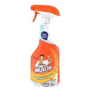 MR. MUSCLE Средство для мытья и чистки кухонных поверхностей Эксперт для кухни Энергия цитруса 500