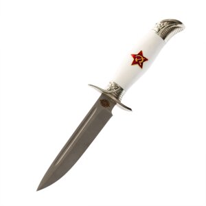 Нож Финка НКВД со звездой, сталь D2, акрил, литье