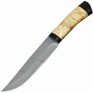 Нож разделочный "Шашлычный-сред. карельская береза, 95х18