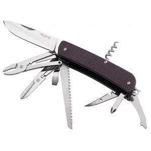 Нож Ruike L51-N, сталь 12C27, рукоять G10, коричневый