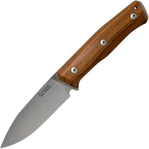 Нож с фиксированным клинком LionSteel B35, сталь Sleipner, рукоять Santos Wood