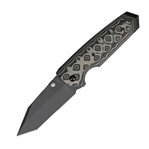 Нож складной туристический Hogue EX-02 Tanto, сталь 154CM, рукоять стеклотекстолит G-Mascus, серый/чёрный
