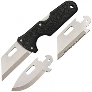 Нож со сменным лезвием Cold Steel Click N Cut CS_40A, сталь 420J2, рукоять пластик ABS