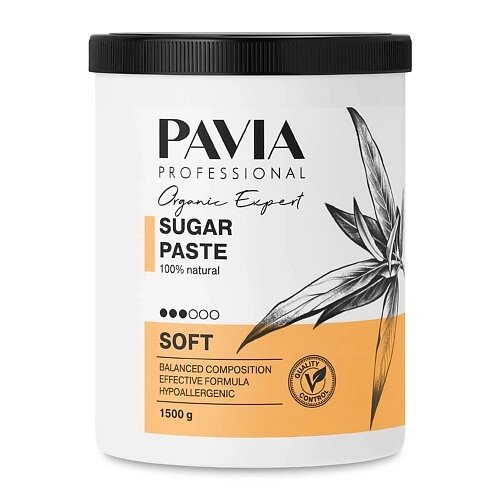PAVIA Сахарная паста для депиляции Soft - Мягкая 1500