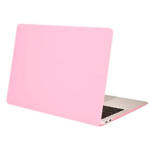 Пластиковый чехол Gurdini для Macbook Air 13 матовый розовый