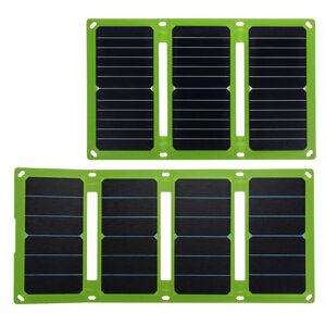 Портативное высокоэффективное преобразование мощностью 21 Вт/28 Вт Солнечная Складное Сумка Зарядное устройство для похо