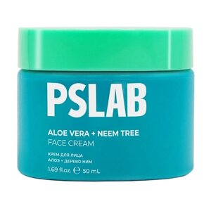 PS. LAB Крем для лица с комплексом алоэ + дерево ним Aloe Vera + Neem Tree Face Cream